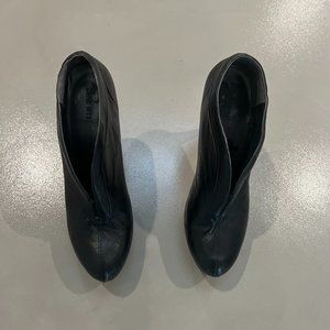 Nine West Leather Platform Booties - Size 8.5